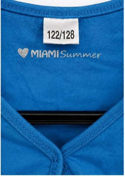 MIAMI Summer bolero blauw - Maat 122/128 (6-8 jaar) - Licht en elegant – photo 2